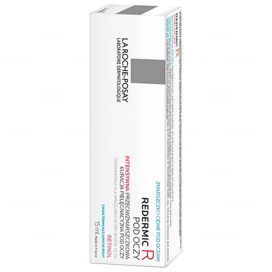 La Roche-Posay Redermic [R], tratament intensiv antirid pentru ochi, 15 ml