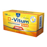 D-Vitum Forte 2000 IE, 120 capsules