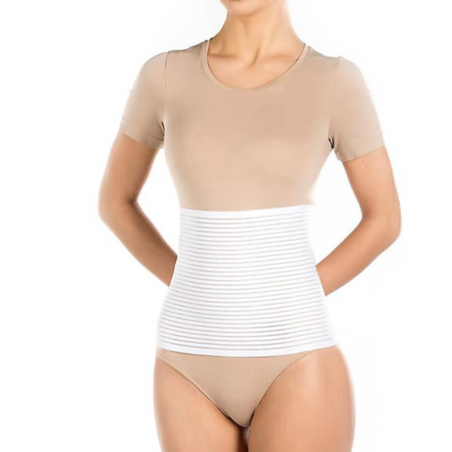 Mrs. Teresa, belly belt, postnatal PT 0104, white, size M, 1 pc