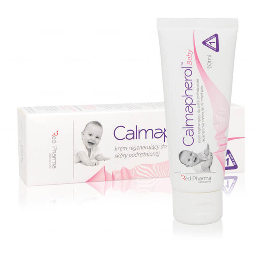 Calmapherol Baby, herstellende crème voor de geïrriteerde huid, vanaf 1 maand, 60 ml