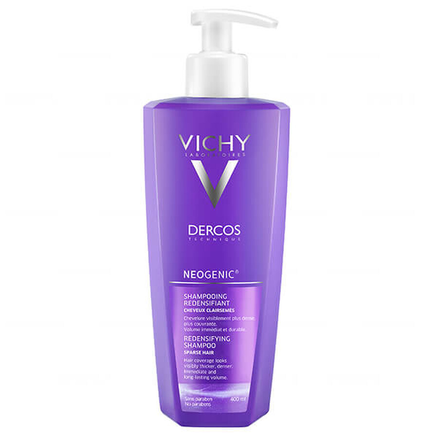 Vichy Dercos Neogenic, haarshampoo, dichtheid herstellend, 400 ml