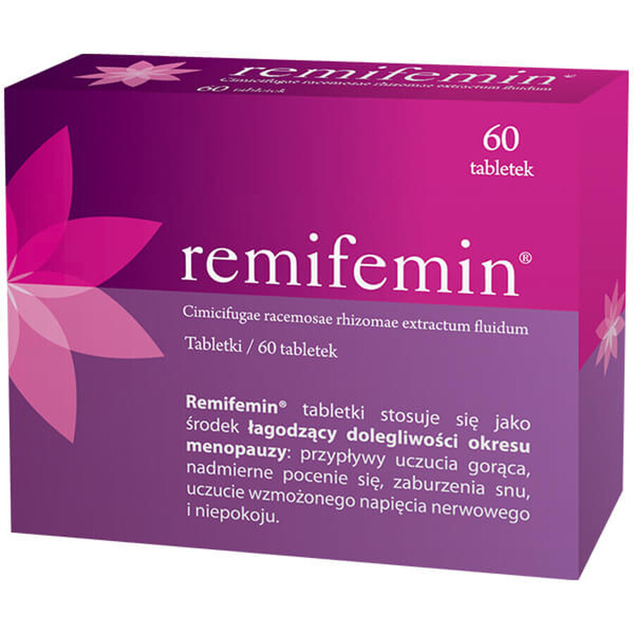 Remifemin 0.018-0.026 ml , 60 comprimés