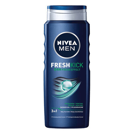 Fresh Kick Douchegel voor mannen, 500 ml, Nivea