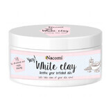 Nacomi, Witte klei, masker voor gevoelige en normale huid, 50 g