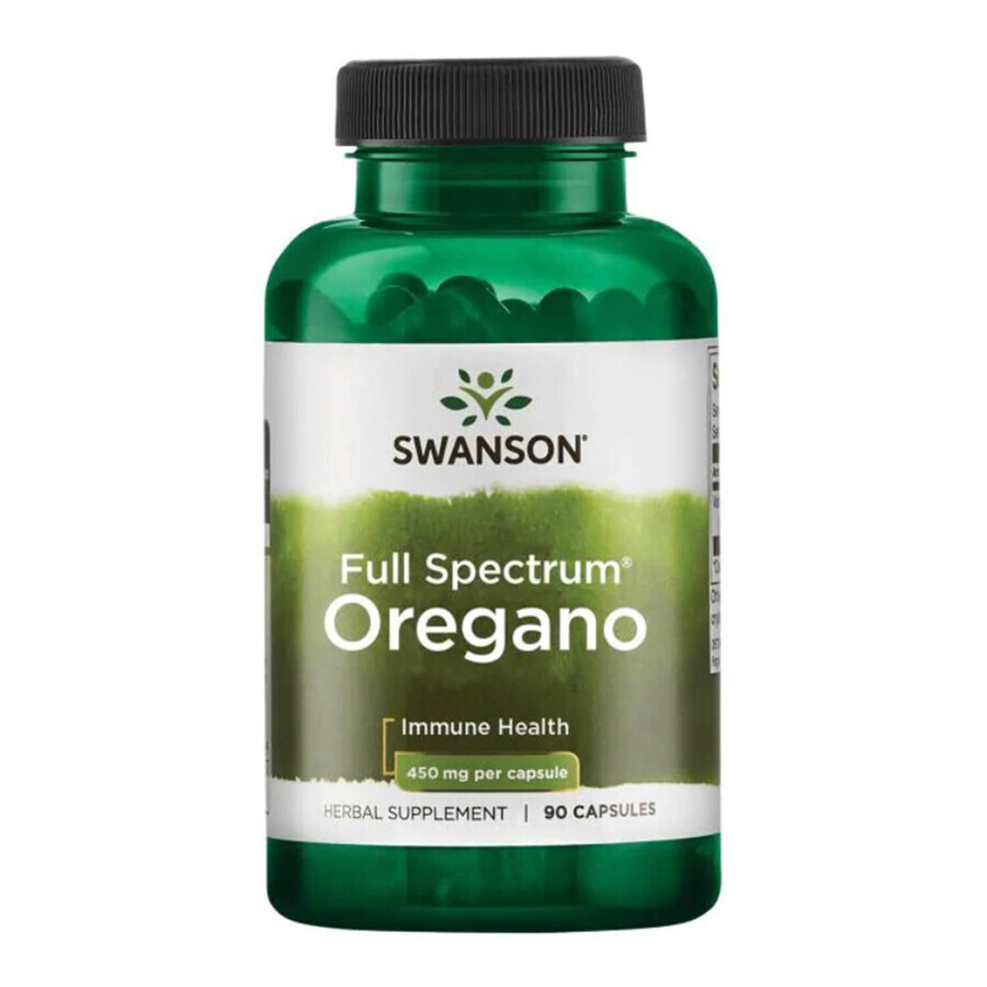 Swanson Full Spectrum Oregano, 90 capsule