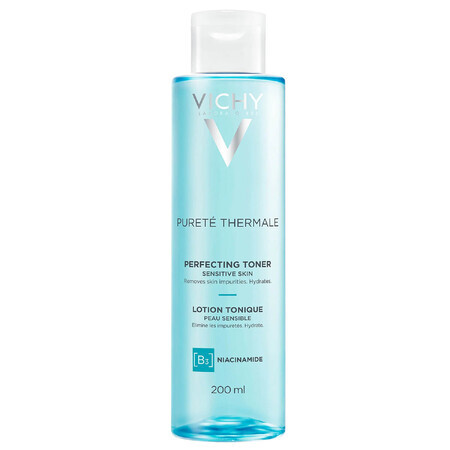 Vichy Purete Thermale, verfrissende tonic, voor gevoelige huid, 200 ml