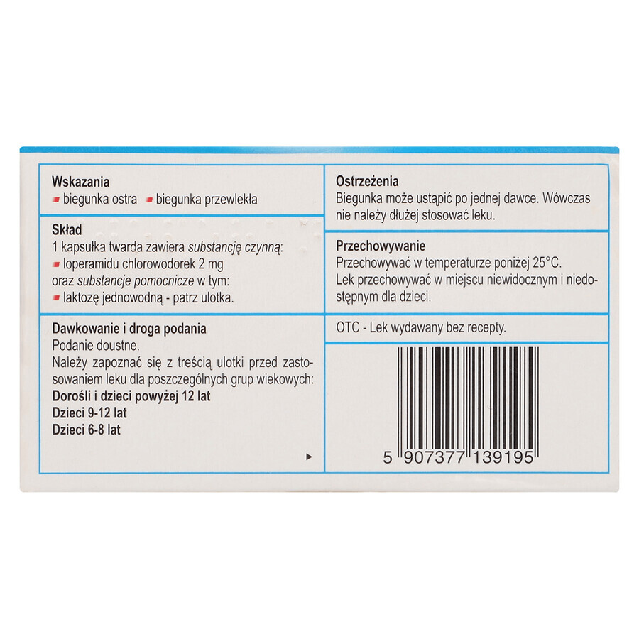 Stoperan 2 mg, 18 capsule