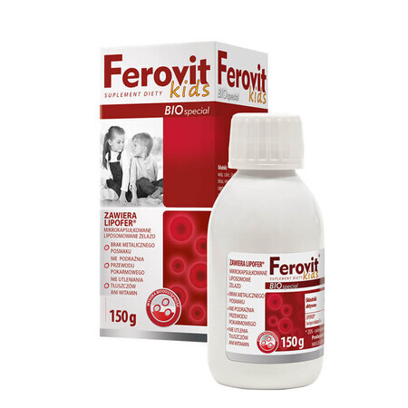 Ferovit Kids Bio Speciaal, vloeibaar, 150 g