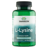 Swanson, AjiPure L-lisina, VEGE 90 capsule