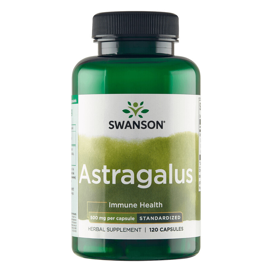 Swanson Astragalus, astragalus, 120 capsules