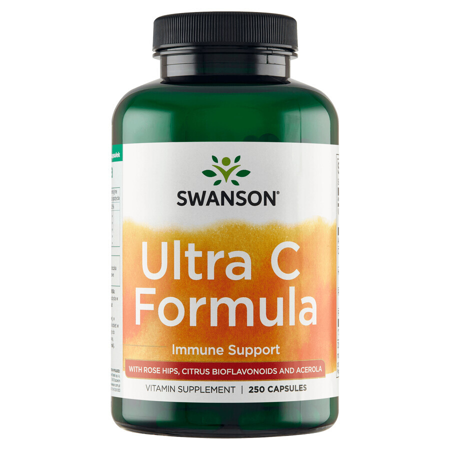 Swanson Ultra C Formula, 250 gélules