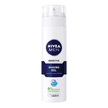 Scheergel voor gevoelige huid, 200 ml, Nivea