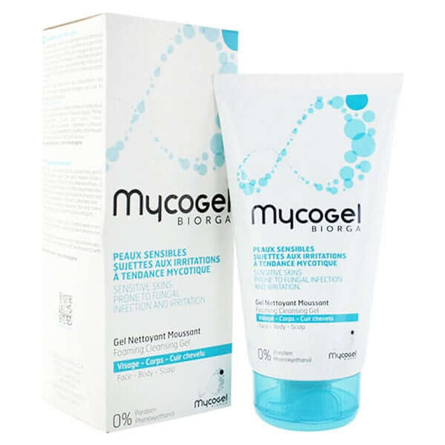 Mycogel Gel lavant antifongique, 150 ml, Biorga