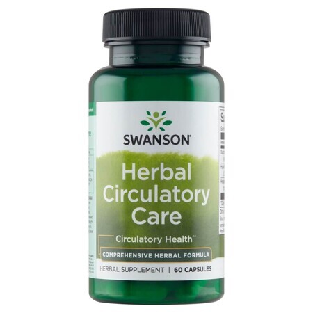 Swanson Herbal Circulatory Care, 60 capsules