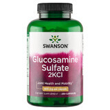 Swanson Glucosamine Sulfaat 2KCl, glucosamine, 250 capsules