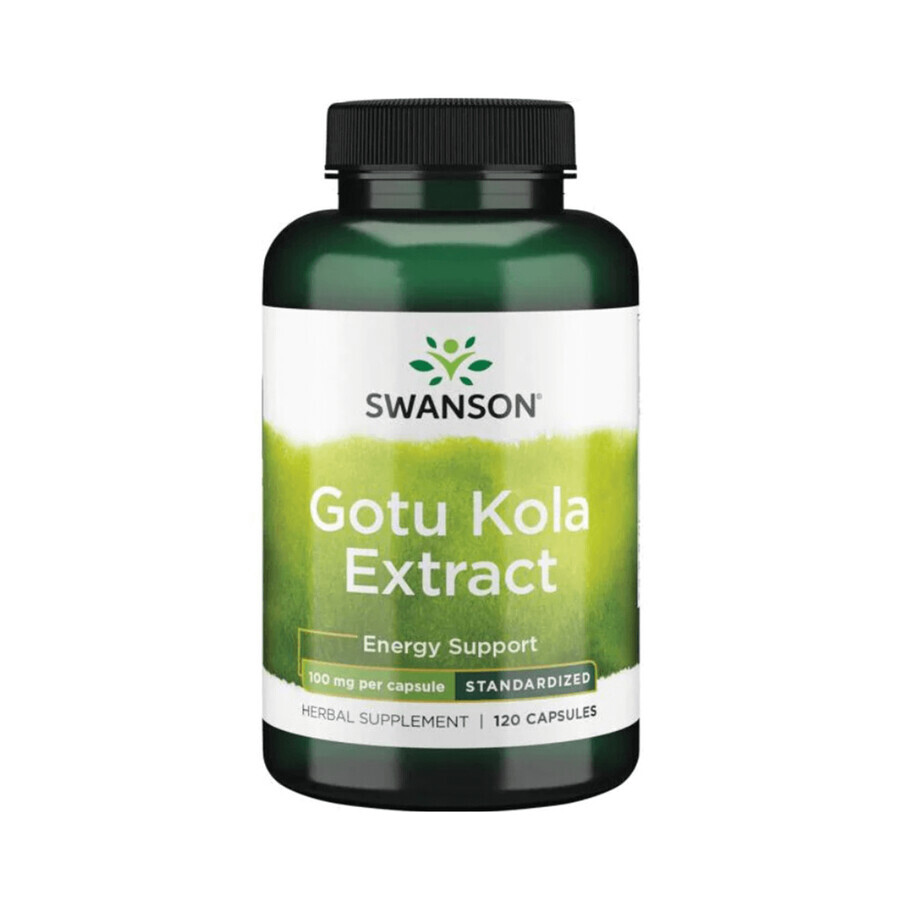 Swanson Estratto di Gotu Kola, Centella Asiatica, 120 capsule