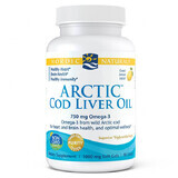 Nordic Naturals Arctic levertraan, citroensmaak, 90 capsules