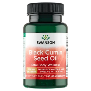Swanson Black Cumin Seed Oil, 60 capsules