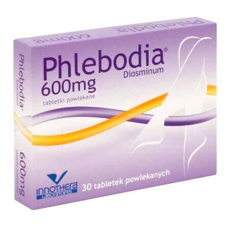 Phlebodia 600 mg, 30 filmomhulde tabletten