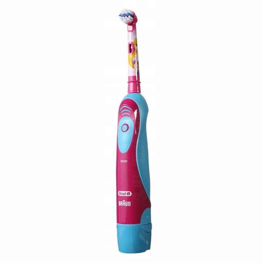 Oral-B Stages Power, brosse à dents électrique à piles, Kids Girl, à partir de 3 ans, 1 pièce