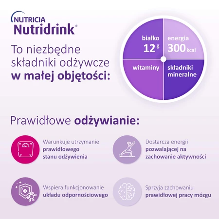 Nutridrink, nourishing formula, chocolate flavor, 4 x 125 ml