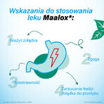 Maalox 400 mg + 400 mg, 40 comprimidos