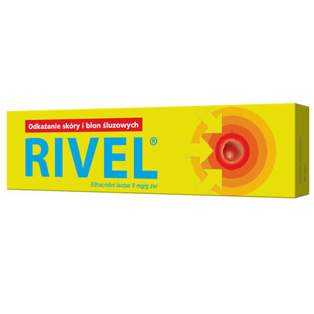 Rivel 5 mg/g, gel désinfectant, 30 g