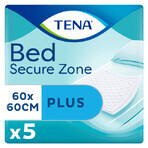 Tena Bed, assorbente OTC Edition, Plus, 60 cm x 60 cm, 5 pezzi