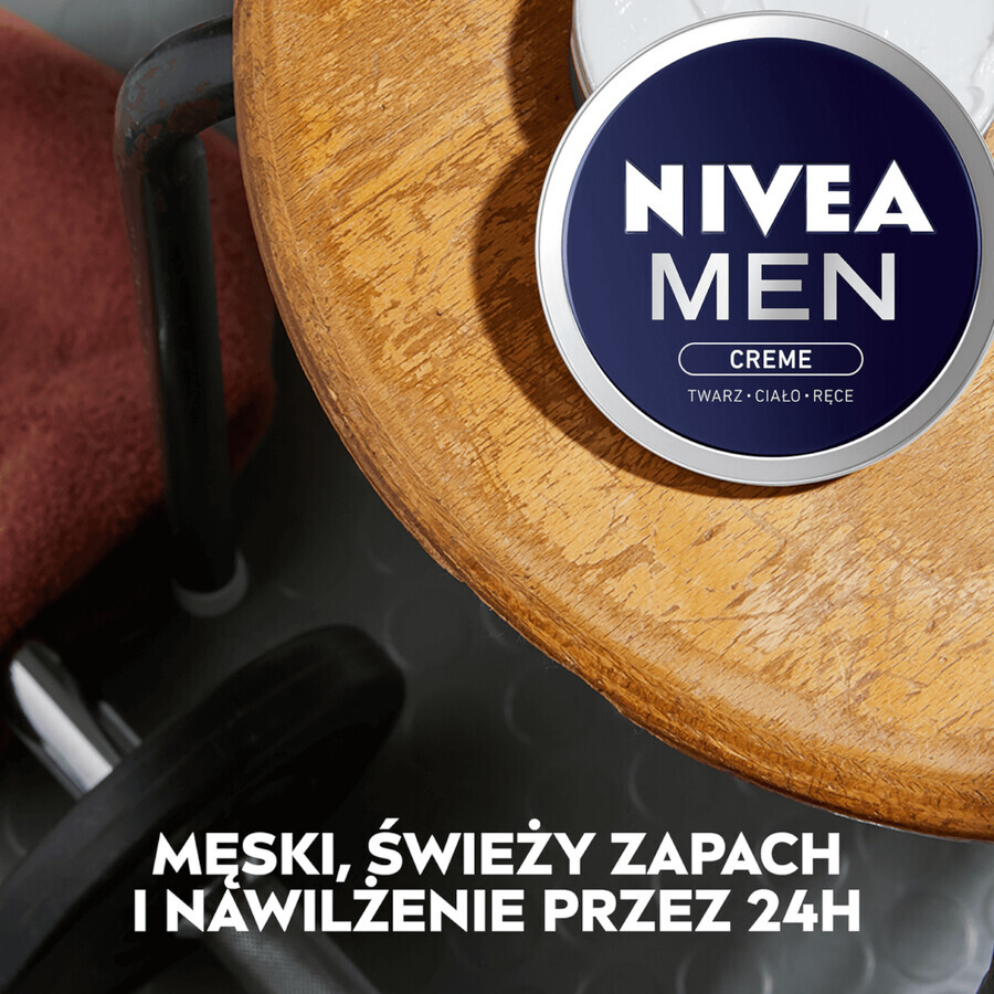 Nivea Men Creme, gezichts-, lichaams- en handcrème voor mannen, 150 ml