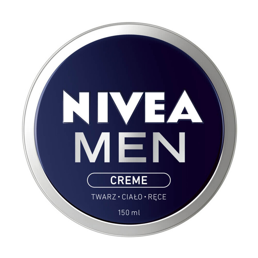 Nivea Men Creme, gezichts-, lichaams- en handcrème voor mannen, 150 ml