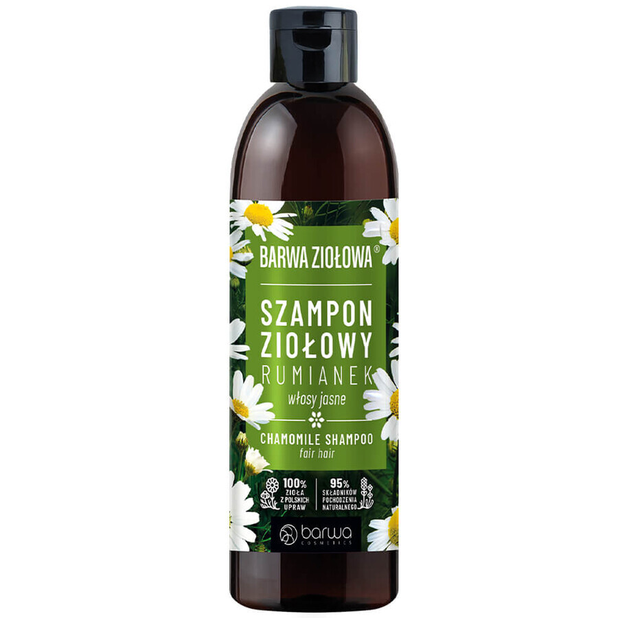 Barwa Ziołowa, kruidenshampoo, kamille, licht haar, 250 ml