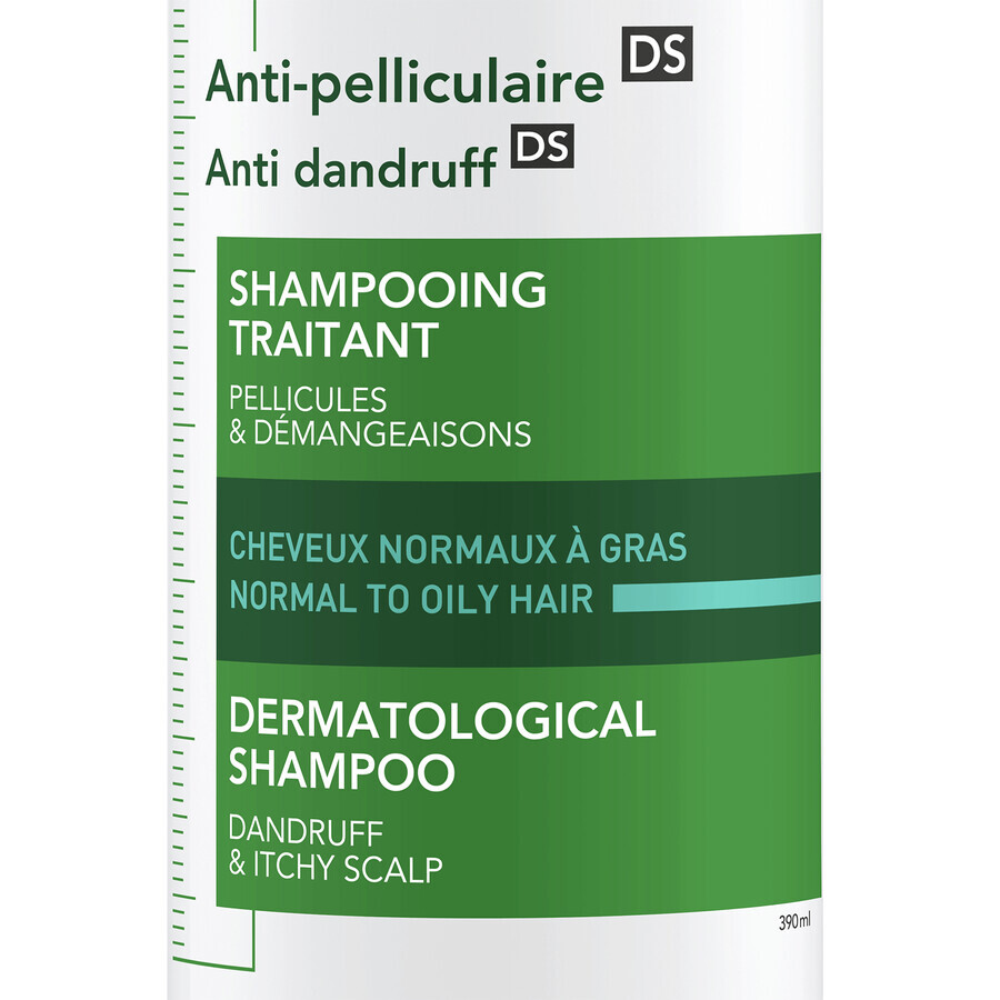 Vichy Dercos Anti Roos DS, antiroosshampoo, normaal en vet haar, 390 ml