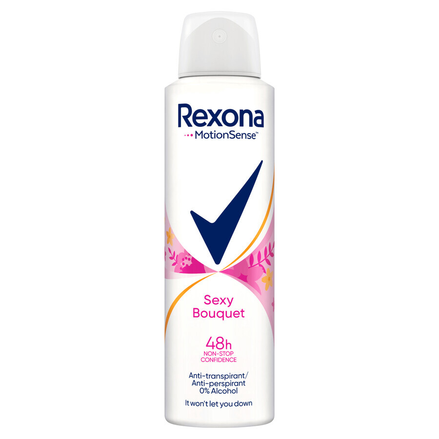 Rexona, spray antitraspirante, Sexy bouqet, 150 ml