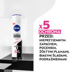 Nivea, spray antiperspirant, Invisible Black &amp; White, Transparent, 150 ml