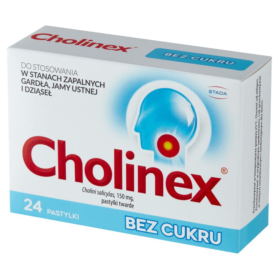 Cholinex 150 mg, sugar free, 24 pills