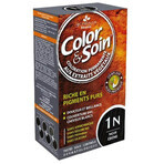 Color&amp;Soin, haarverf, 1N, ebbenhoutzwart, 135 ml