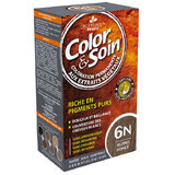 Color&amp;Soin, haarverf, 6N, donker blond, 135 ml