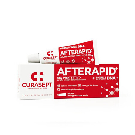 Curasept Afte Rapid Gel Protettivo Formula Innovativa DNA, 10ml