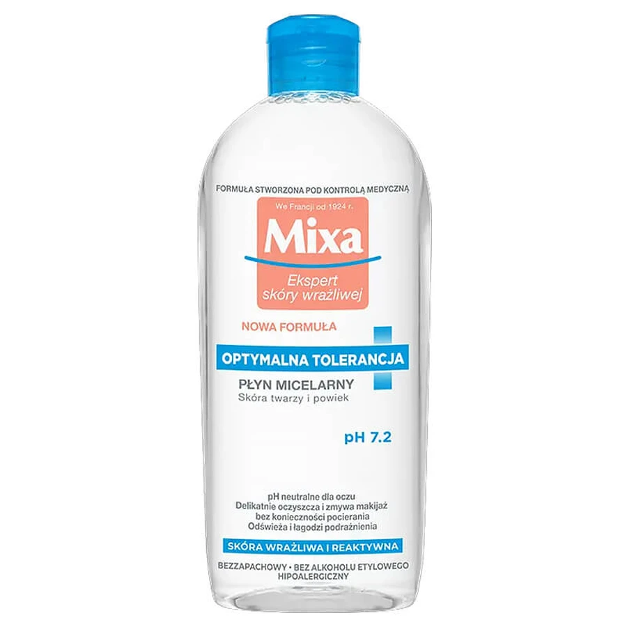 Mixa Optimal Tolerance, Micellar lotion, sensitive skin, 400 ml