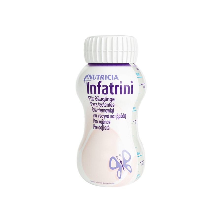 Infatrini, formulă nutritivă pentru sugari de la naștere și copii, 24 x 125 ml