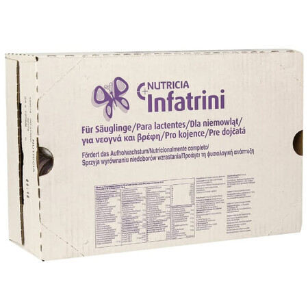 Infatrini, formulă nutritivă pentru sugari de la naștere și copii, 24 x 125 ml