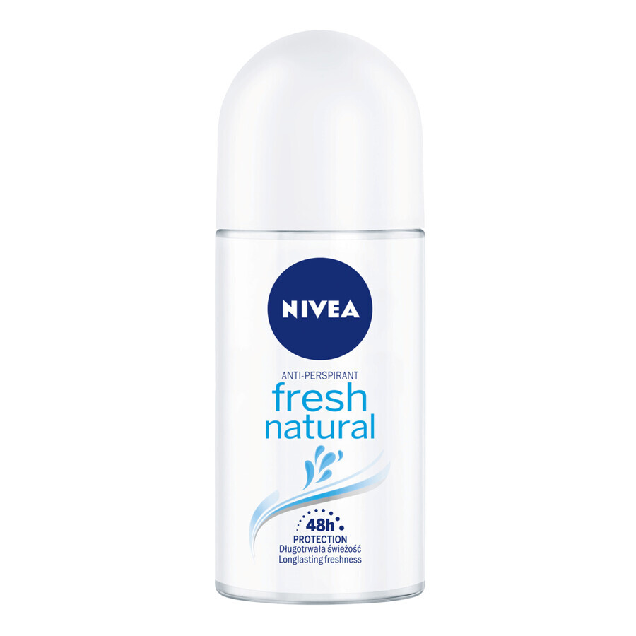 Nivea, roll-on antiperspirant, Fresh Natural, 50 ml