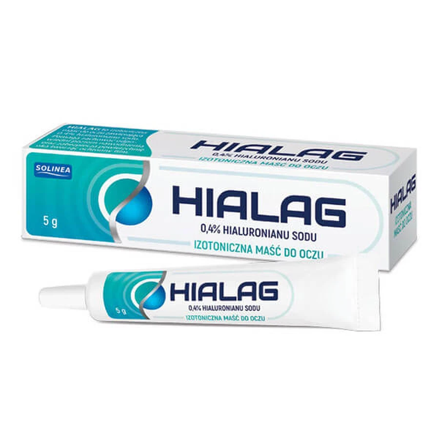 Hialag, isotone oogzalf, 5 g