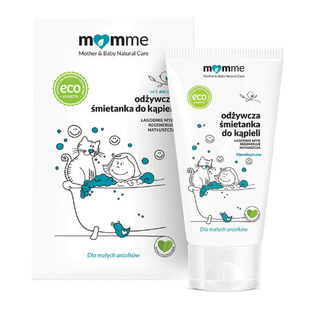 Momme, crema de baño nutritiva desde el primer día de vida, 150 ml