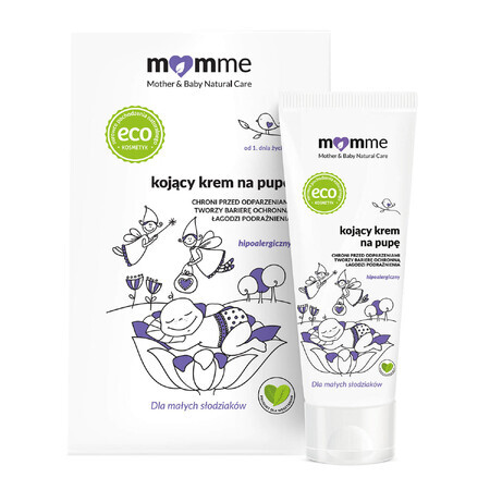 Momme, crema calmante para el trasero, desde el nacimiento, 50 ml