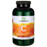 Swanson C, vitamina C tamponată 1000 mg cu bioflavonoide, 250 comprimate