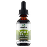 Swanson Ginkgo Biloba Liquid Extract, ginkgo biloba, 29.6 ml