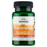 Swanson Tocotrienols Double Strength, Tocotrienols Forte DeltaGold con Annatto, 60 capsule in gel