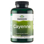 Swanson Cayenne, cayennepeper 450 mg, 300 capsules