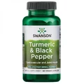 Swanson Full Spectrum Turmeric &amp; Black Pepper, turmeric and black pepper, 60 vegetarian capsules